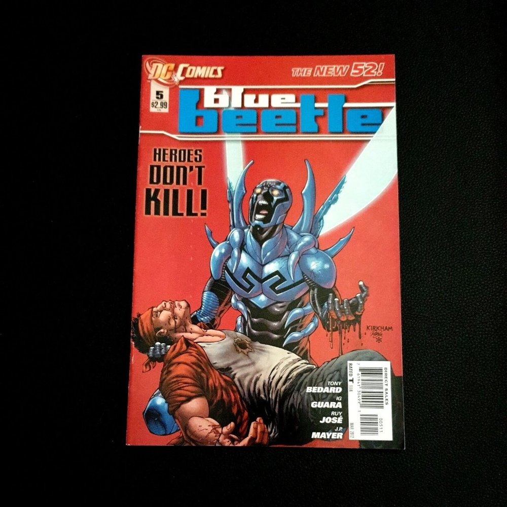 DC Comics Blue Beetle The New 52 Comics #5 March 2012 Book Collector Bedard